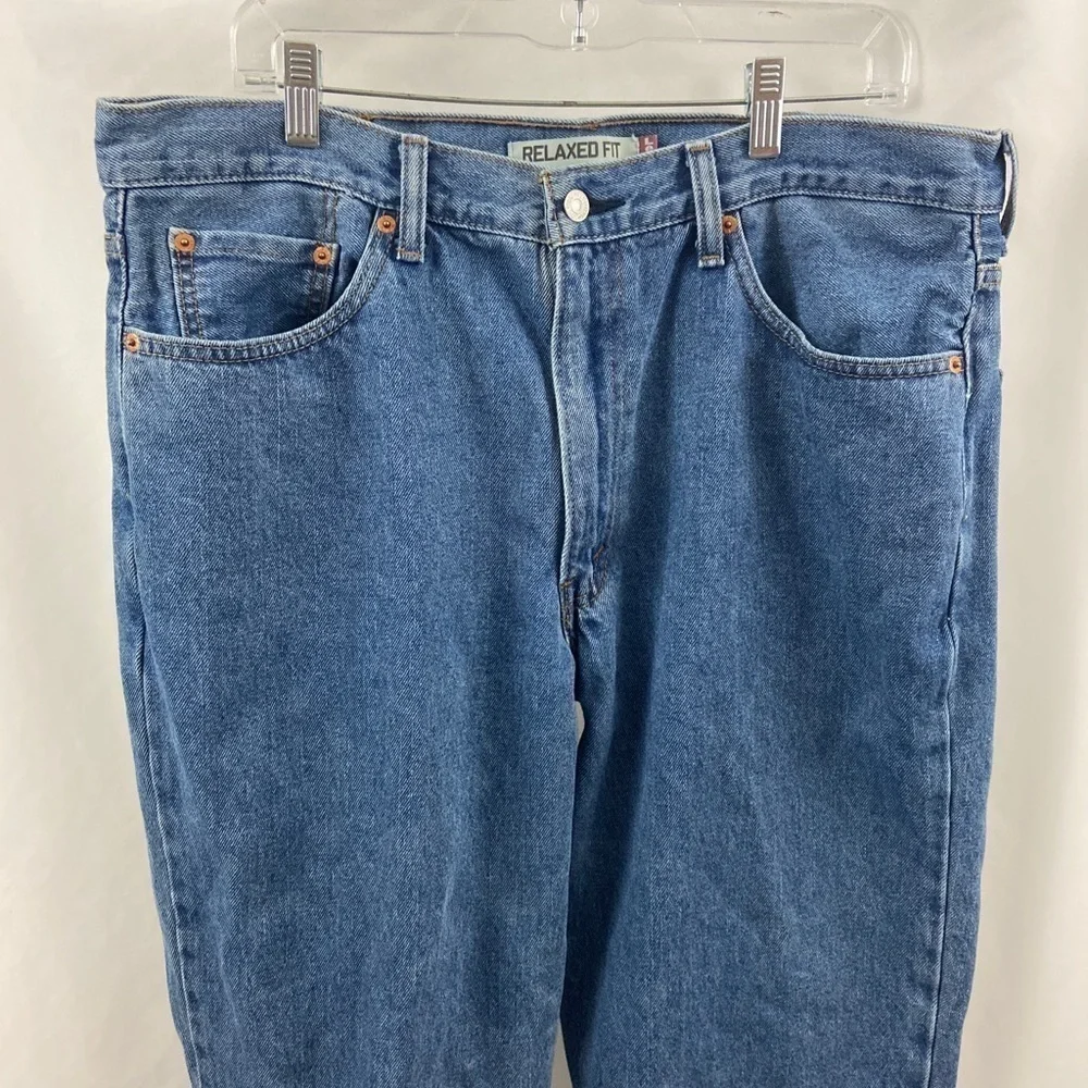 Levi’s Mens 55038x30 Relaxed Fit  Blue Jeans - Picture 2 of 10